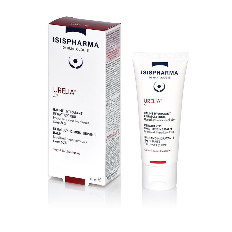 IsisPharma Urelia 50 Emollient für schwere trockene Bedingungen, 40 ml