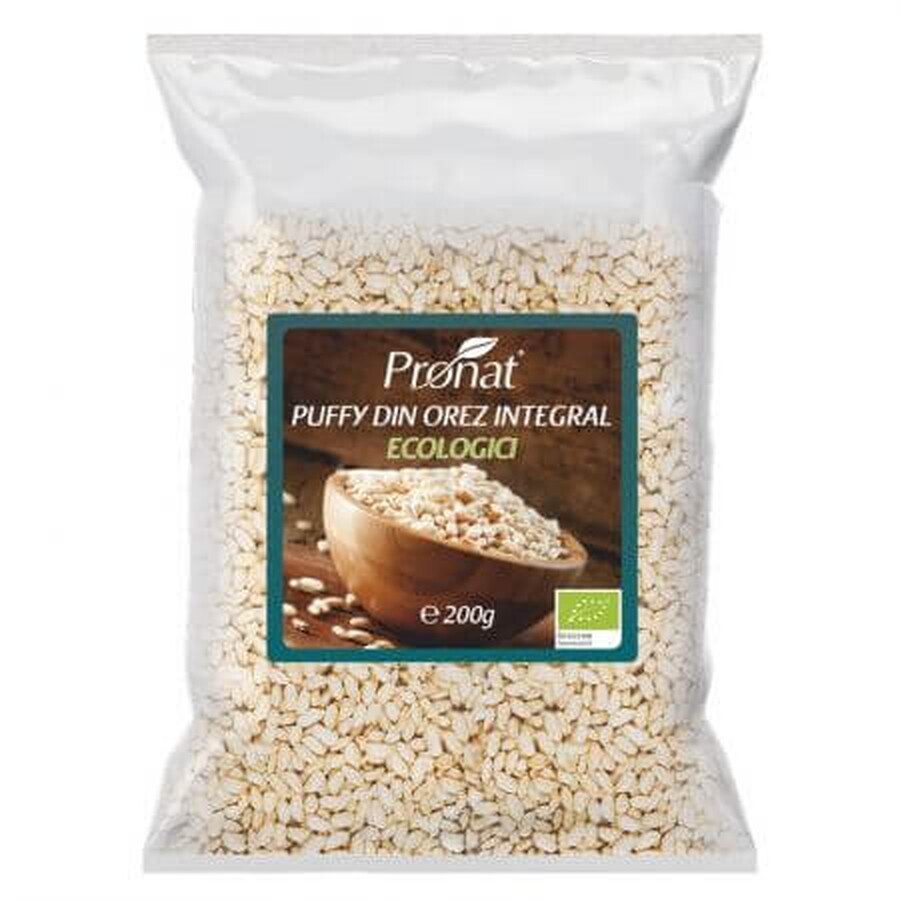 Puffy bio à base de riz expansé naturel, 200 g, Pronat