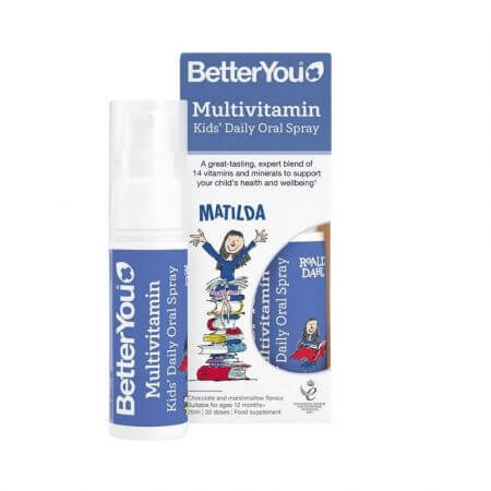 Multivitamin Kinder Mundspray, 25 ml, BetterYou