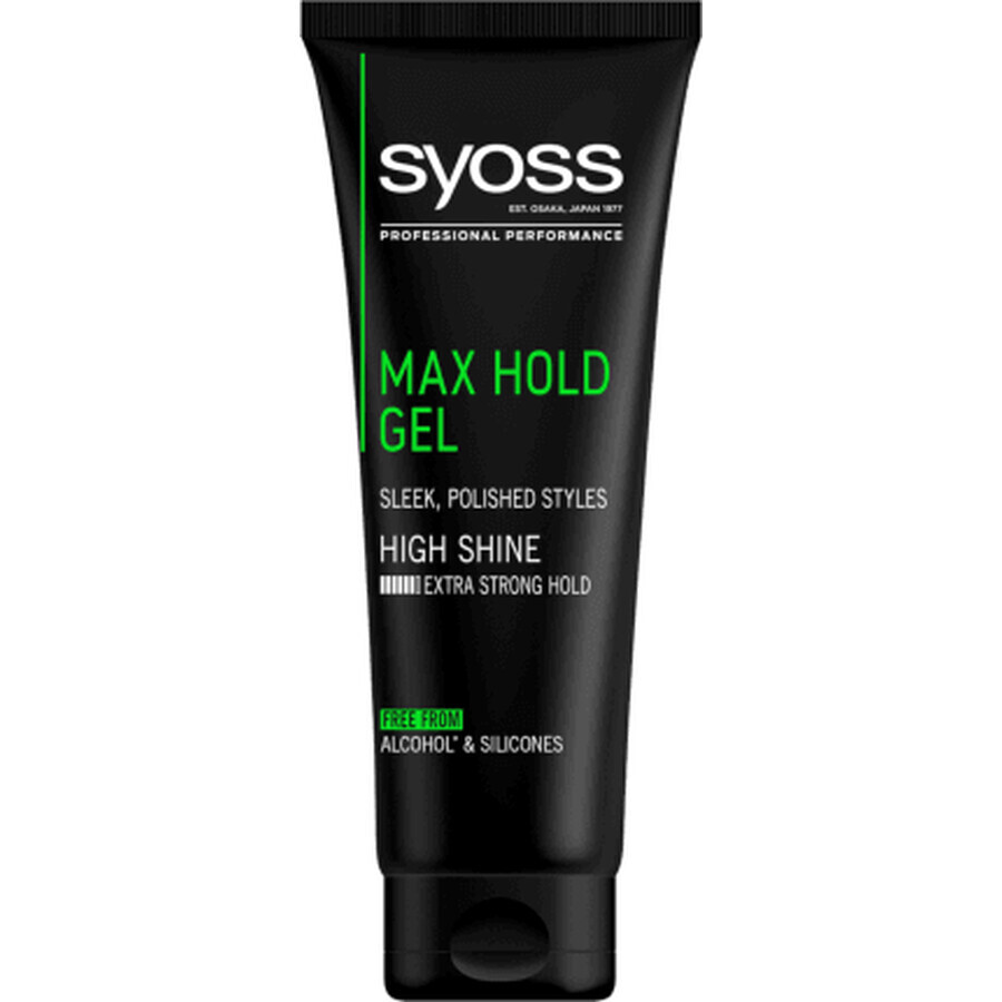 Gel capillaire Syoss Max Hold, 250 ml