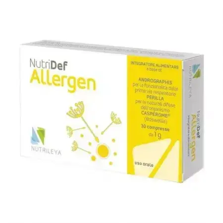 Nutridef Allergen, 30 Tabletten, Nutrileya