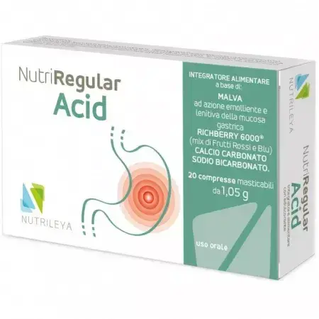Nutriregular Acid, 20 gélules, Nutrileya