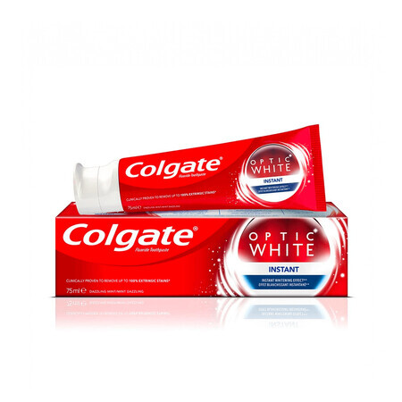 Tandpasta Optic White Instant, 75 ml, Colgate