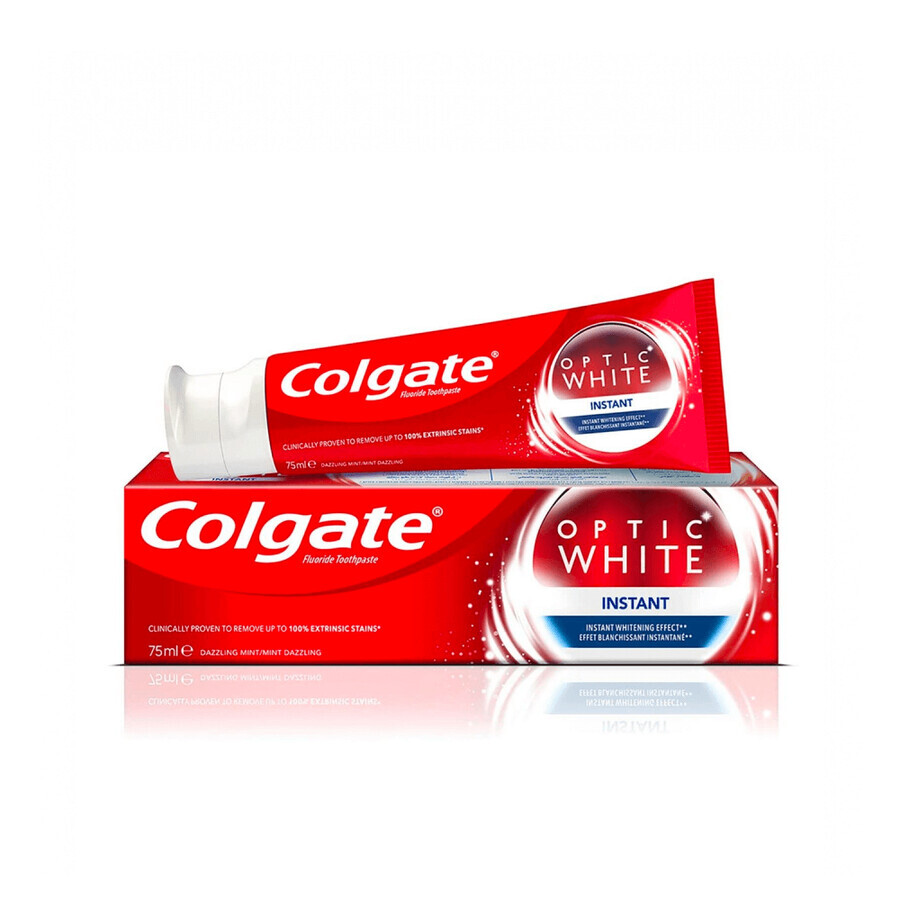 Tandpasta Optic White Instant, 75 ml, Colgate