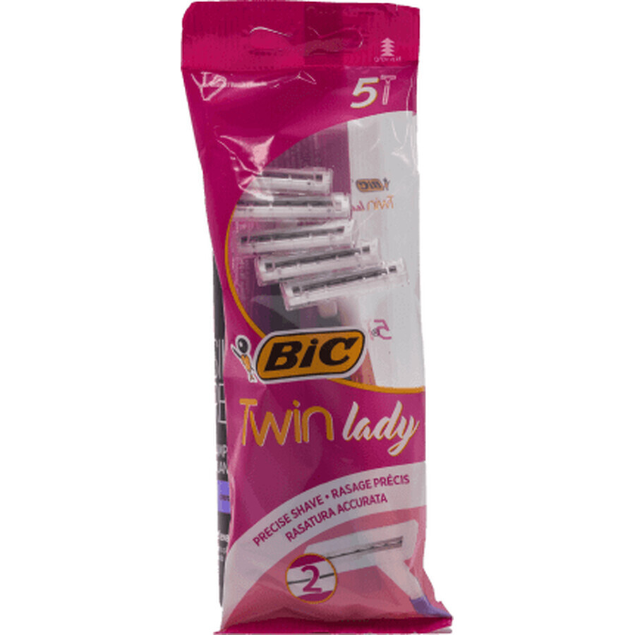 BIC Twin Lady Rasierer, 5 Stück