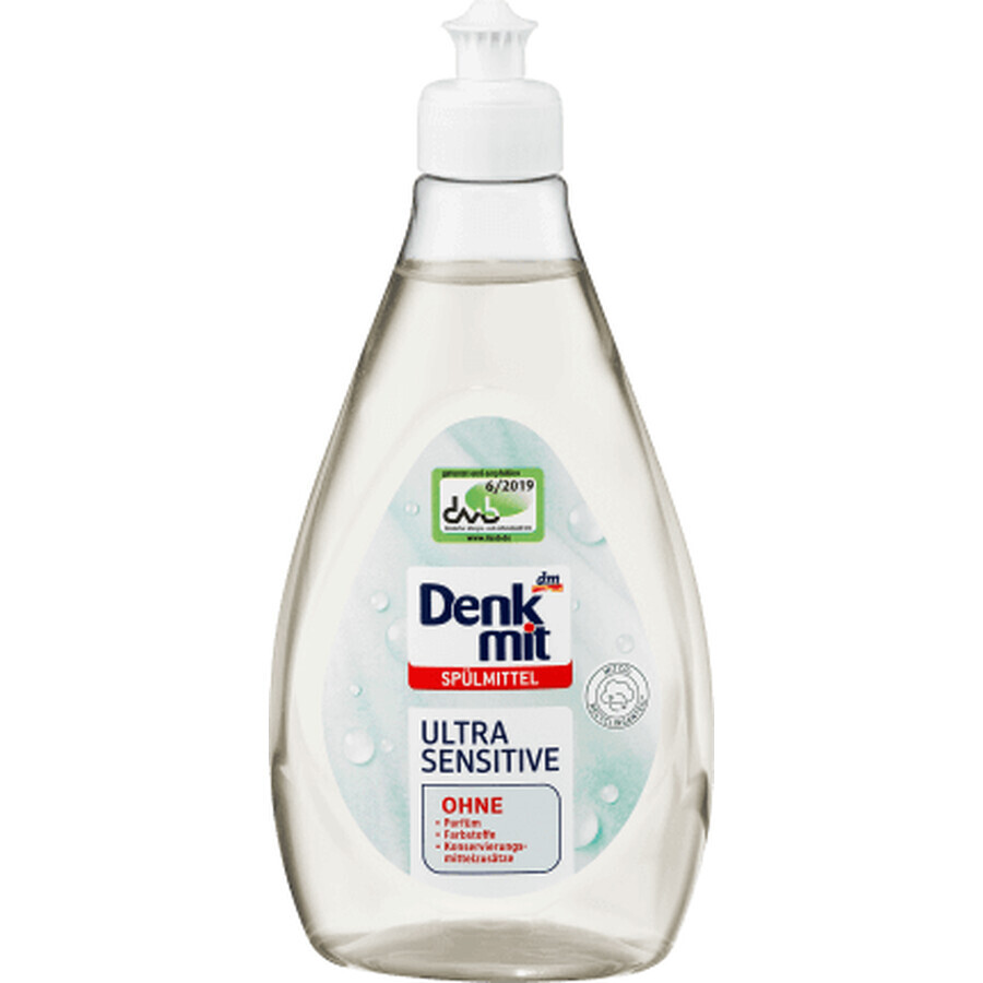 Denkmit Sensitive Dishwashing Detergent, 500 ml