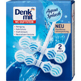 Denkmit Aqua Splash Toilet Freshener, 2 pcs.