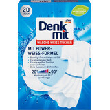 Denkmit Lingettes blanchissantes pour le linge, 20 pièces