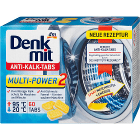 Denkmit Anti-Kalk-Tabletten Multi-Power, 60 Stück