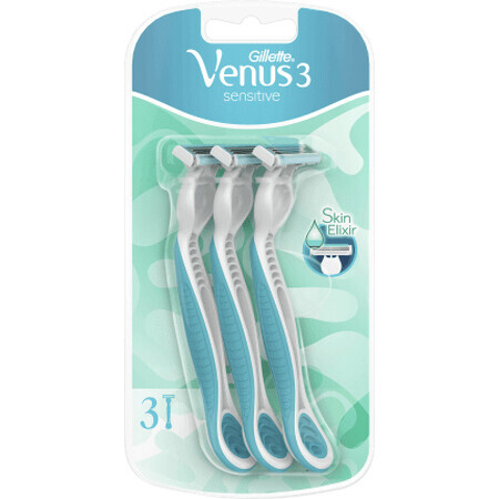 Gillette Venus Rasierapparat für empfindliche Haut, 3 Stück