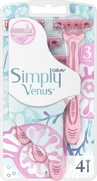 Gillette Venus Razor Blades, simple, 4 pcs