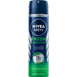 Nivea MEN FRESH SENSATION Déodorant Spray, 150 ml