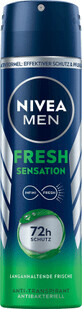 Nivea MEN FRESH SENSATION D&#233;odorant Spray, 150 ml