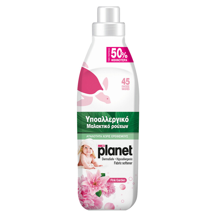 Balsam concentrat de rufe hipoalergenic Pink Garden, 1000 ml, My Planet