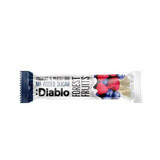 Sugar-free cereal bar with berries and yoghurt coating, 30 g, Diablo