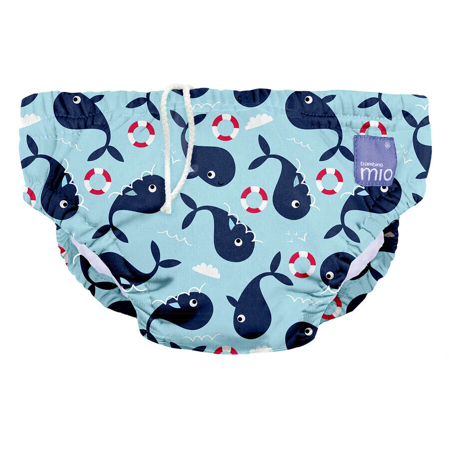 Maillot de bain imperméable Whale Wharf, Taille S, 1 pièce, Bambino Mio