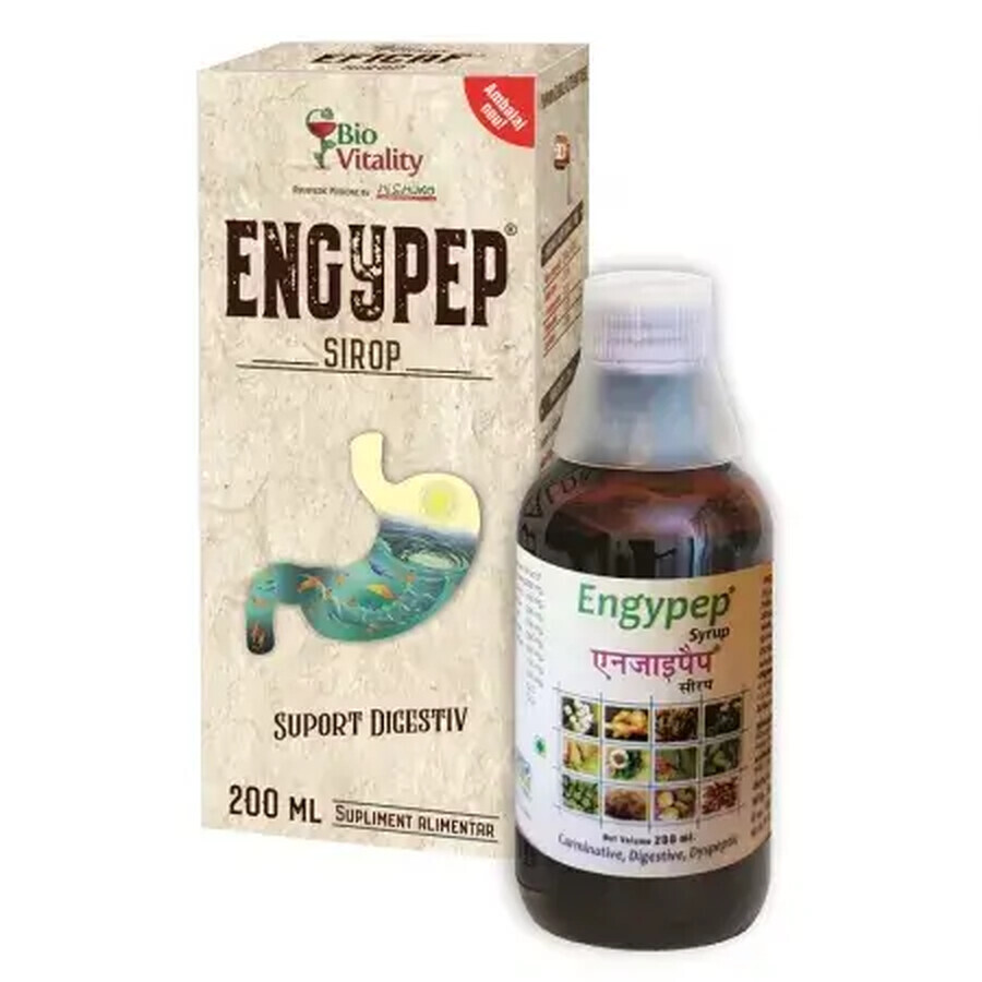 Sirop Engypep, 200 ml, Bio Vitality