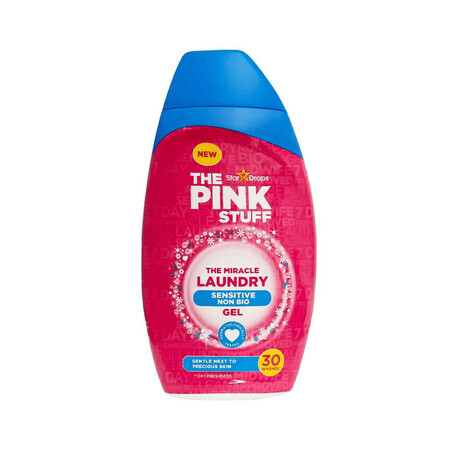 Détergent en gel pour enlever les taches sur les vêtements, 30 lavages, 900 ml, The Pink Stuff