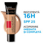 La Roche Posay Toleriane Fond de teint fluide correcteur SPF 25, teinte 16, 30 ml