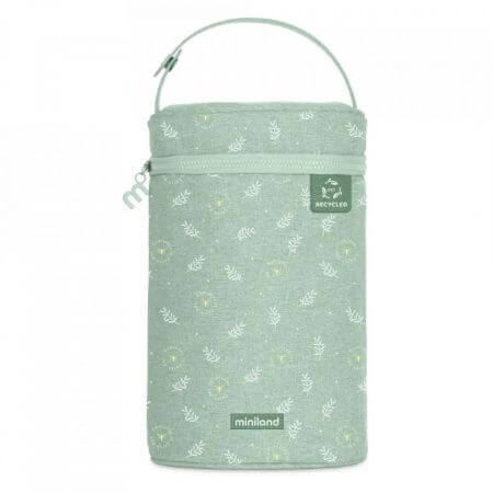 ecoThermibag Doppelter Isolierbeutel, 2 x 500 ml, Mint, Miniland
