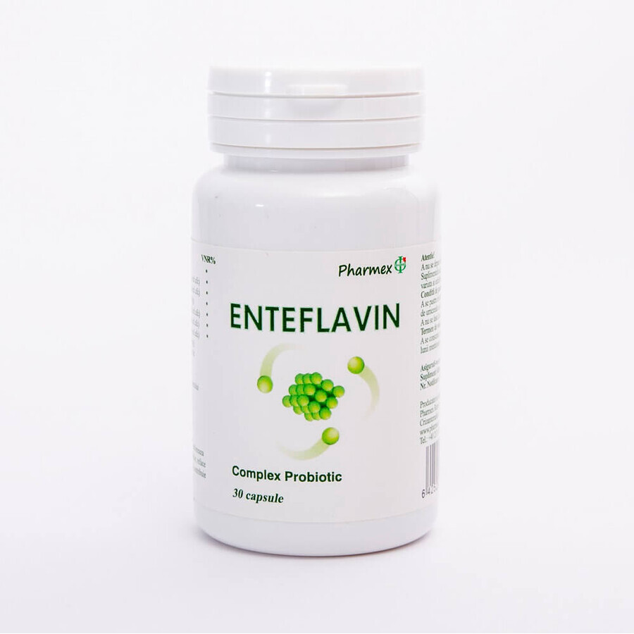 Enteflavine, 30 gélules, Pharmex