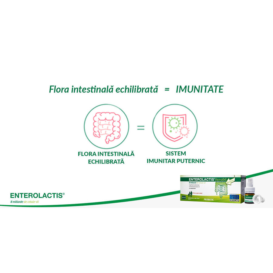 Enterolactis oral, 12 flacons, Sofar