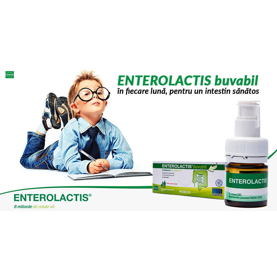 Enterolactis oral, 12 flacons, Sofar