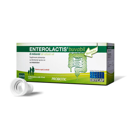 Enterolactis oral, 12 flacons, Sofar