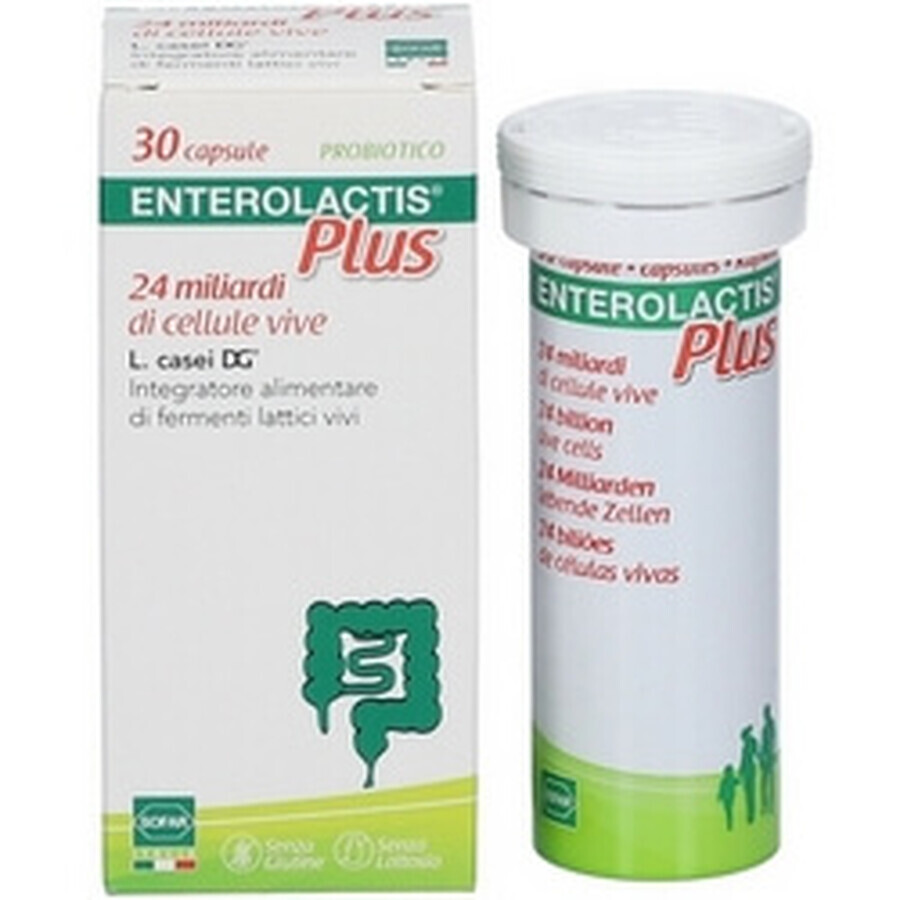 Enterolactis Plus, 30 gélules, Sofar