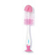 Brosse &#224; biberon et &#224; t&#233;tine avec ventouse, rose, Babyono