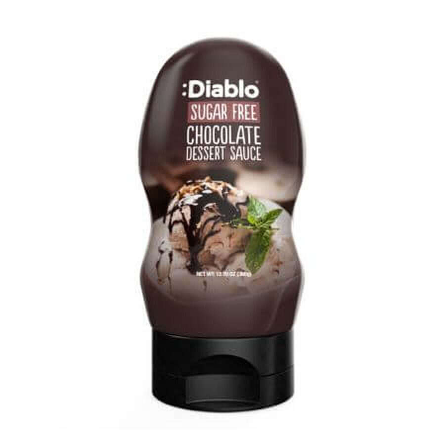 Garniture au chocolat sans sucre, 290 ml, Diablo