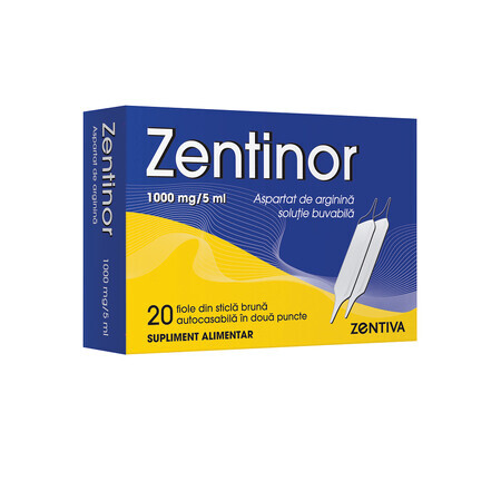 Zentinor, 20 ampoules, Zentiva