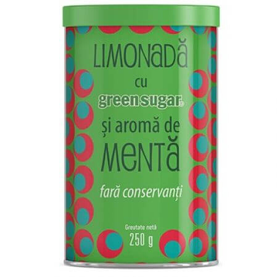 Sucre vert limonade à la menthe, 250 g, Laboratoires Remedia