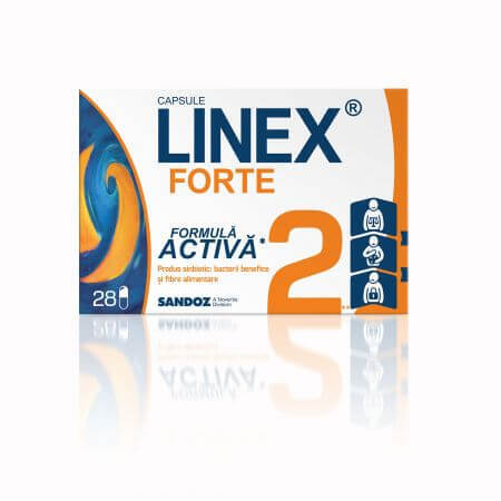 Linex Forte, 28 gélules, Sandoz