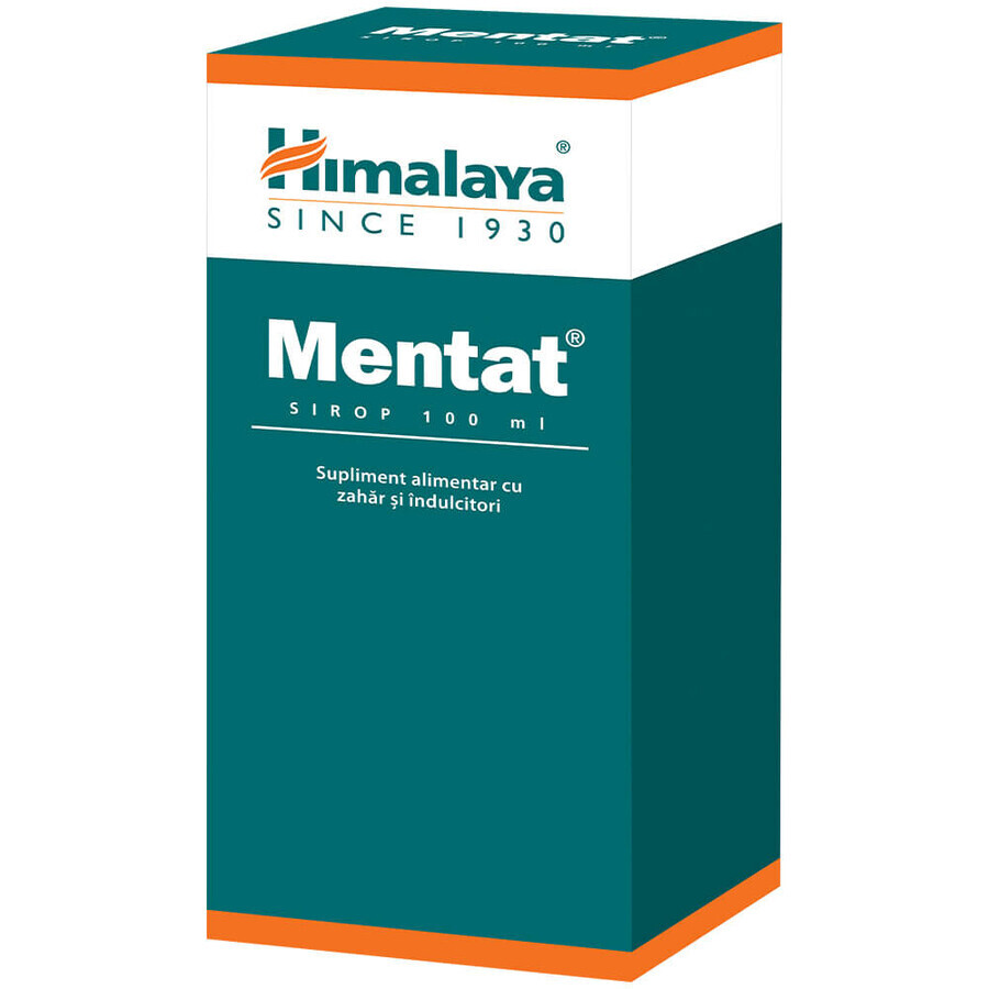 Sirop Mentat, 100 ml, Himalaya