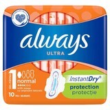 Absorbants Always Ultra Normal, 10 pièces, P&G