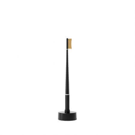 Spazzolino Oro + base calandrante Perfect Black, Piuma