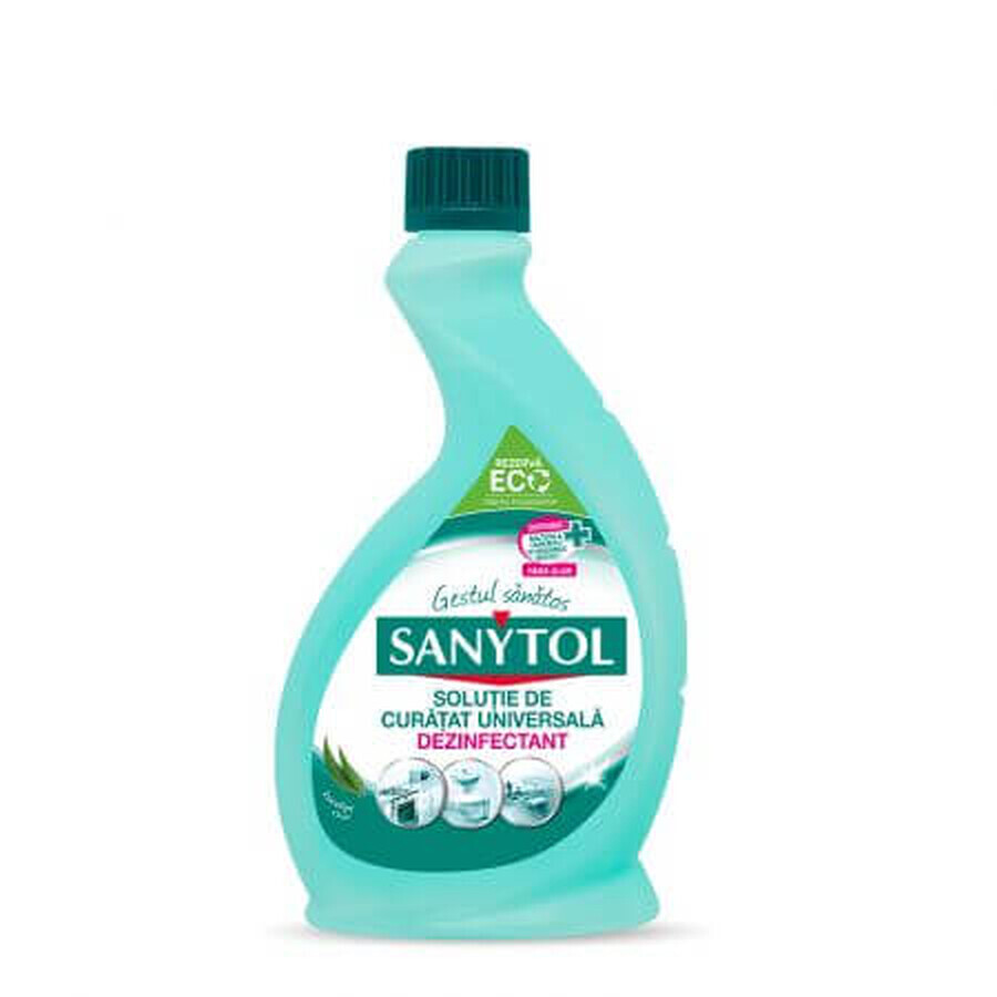 Sanytol 500 ml de solution nettoyante universelle désinfectante à l'eucalyptus, Sanytol