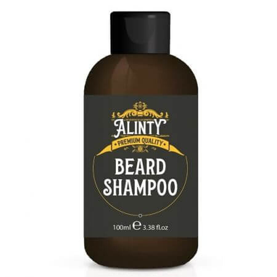 Shampooing pour le soin de la barbe et de la moustache, 100 ml, Alinty