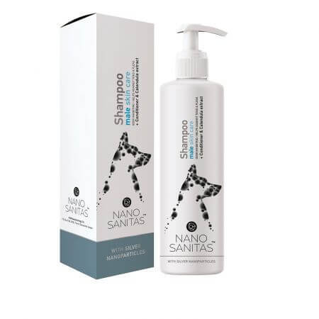 Shampooing pour l'entretien du pelage, pour chiens mâles, 250 ml, Nano Sanitas