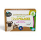 Shampoing solide bio pour tous types de poils de chien et chat, 100 g, Biovetol