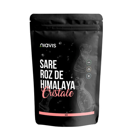 Himalaya Roze Zoutkristal, 500 g, Niavis