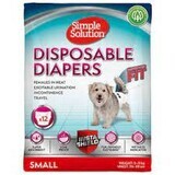 Diapers for dogs Female small size 38-48 cm (S), 12 pieces, Simple Solution