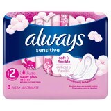 Tampons absorbants Always Ultra Sensitive Super Plus, 8 pièces, P&amp;G