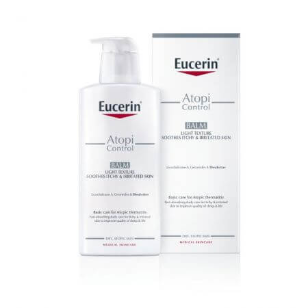 Eucerin AtopiControl Balsam pentru corp cu textura lejera, 400 ml