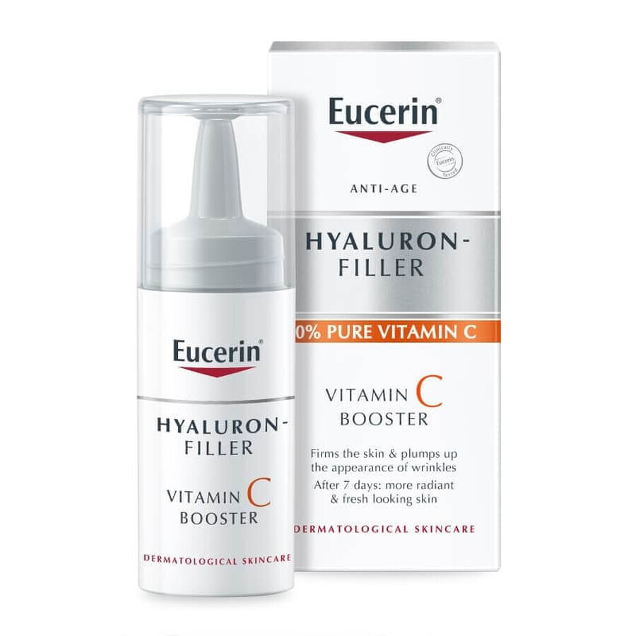 Eucerin Hyaluron Filler Booster avec vitamine C à triple effet anti-âge, 8 ml