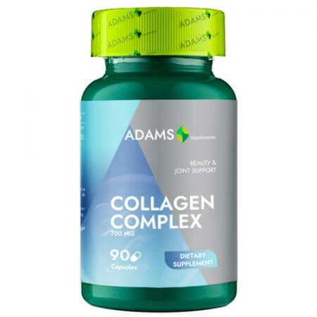 Kollagen-Komplex, 700 mg, 90 Kapseln, Adams Visions