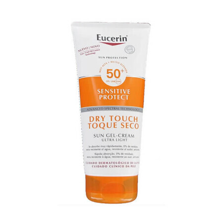 Eucerin Sensitive Protect Crème solaire pour peaux sensibles SPF 50+, 200 ml