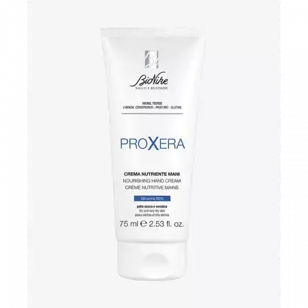 Crema mani nutriente per pelli secche Proxera, 75 ml, BioNike