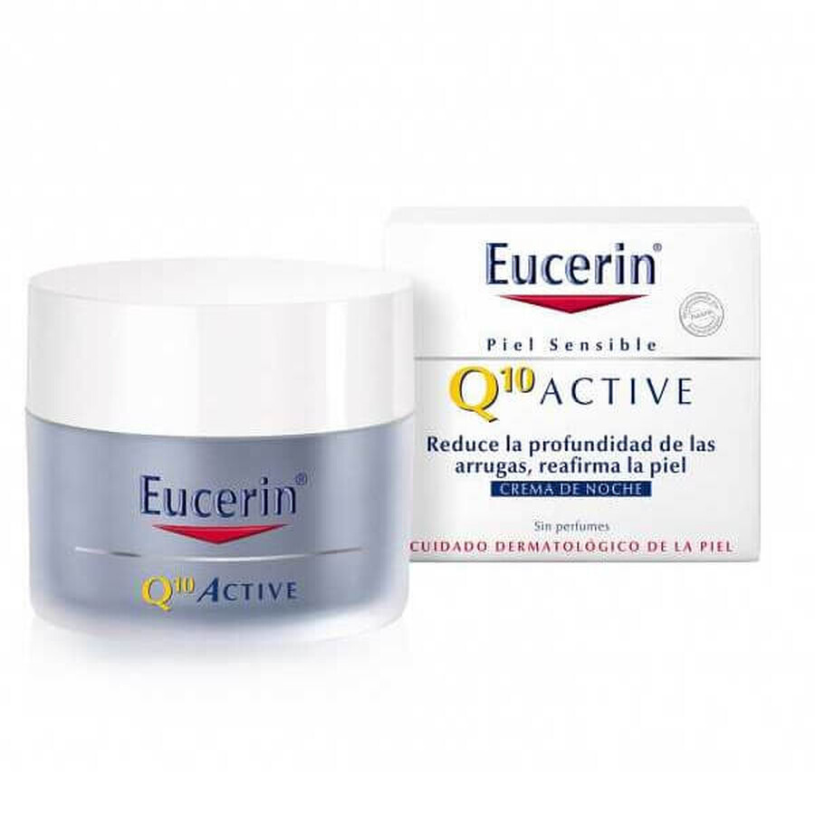 Eucerin Q10 Active Anti-Wrinkle Night Cream, 50 ml
